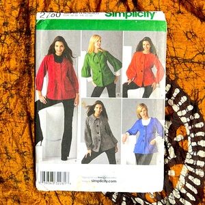 Jacket sewing pattern